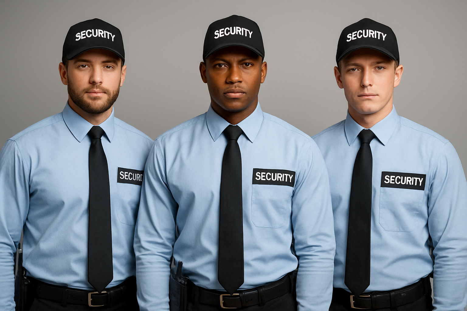 Professional security team